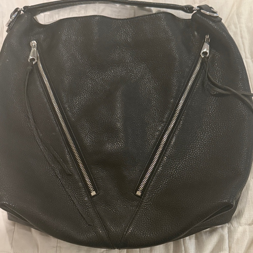 Rebecca Minkoff Black Leather Hobo